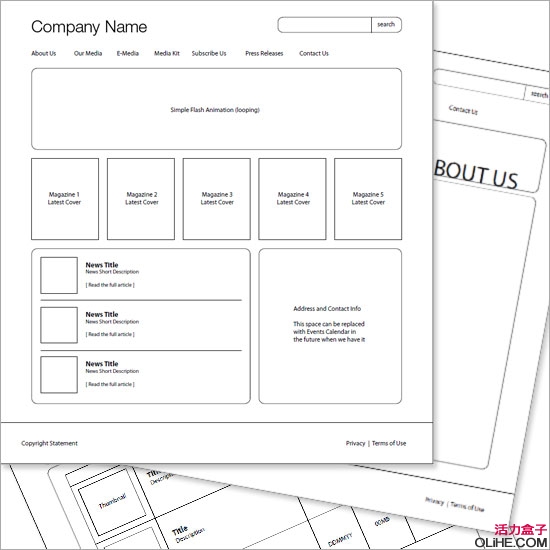 設計一個網站的過程