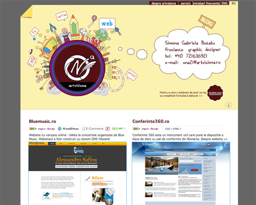 網站設計中黃色的使用! 網站設計中黃色的使用!