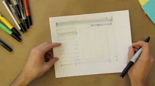 網站設計草圖的繪制技巧！www.shuizhela.com