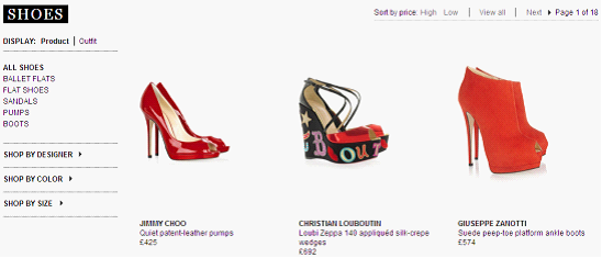 流行服飾網站規劃。圖片17