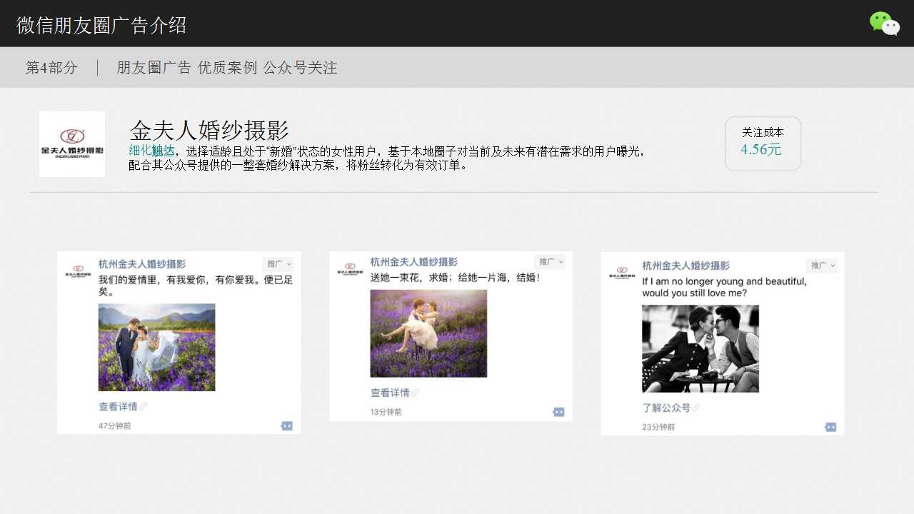 朋友圈廣告 優質案例 移動應用下載