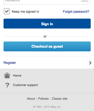 漫長的結帳流程 漫長的結帳流程