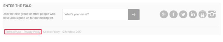 設計完美的網站頁腳 設計完美的網站頁腳