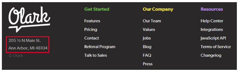 設計完美的網站頁腳 設計完美的網站頁腳