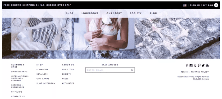 設計完美的網站頁腳 設計完美的網站頁腳