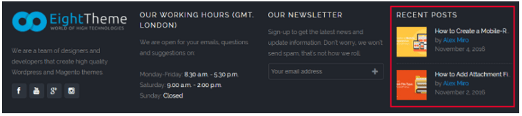 設計完美的網站頁腳 設計完美的網站頁腳