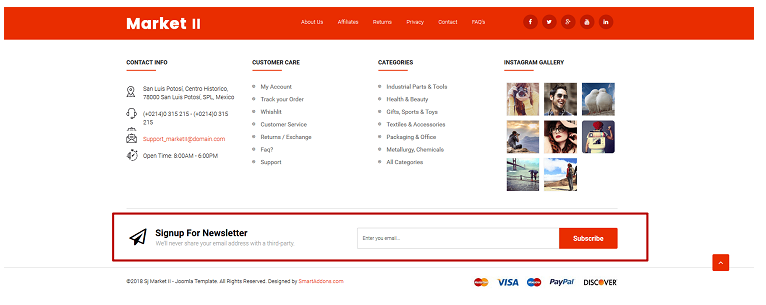 設計完美的網站頁腳 設計完美的網站頁腳