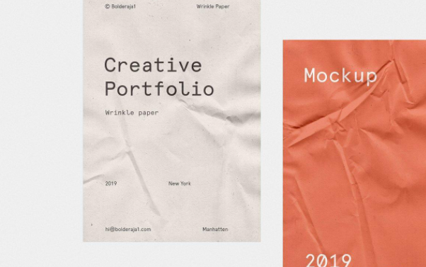 image.png A4紙真實紙張紋理褶皺效果的設計方法介紹